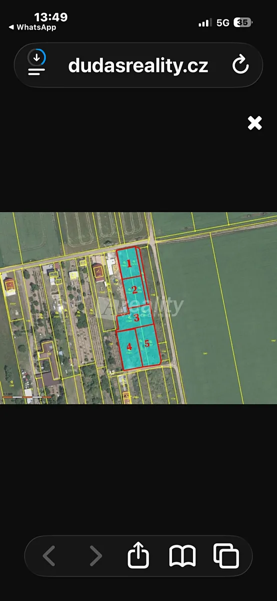 Prodej zahrady 3653 m²